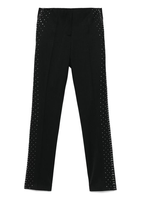 Pantaloni con cristalli in nero The Attico - donna